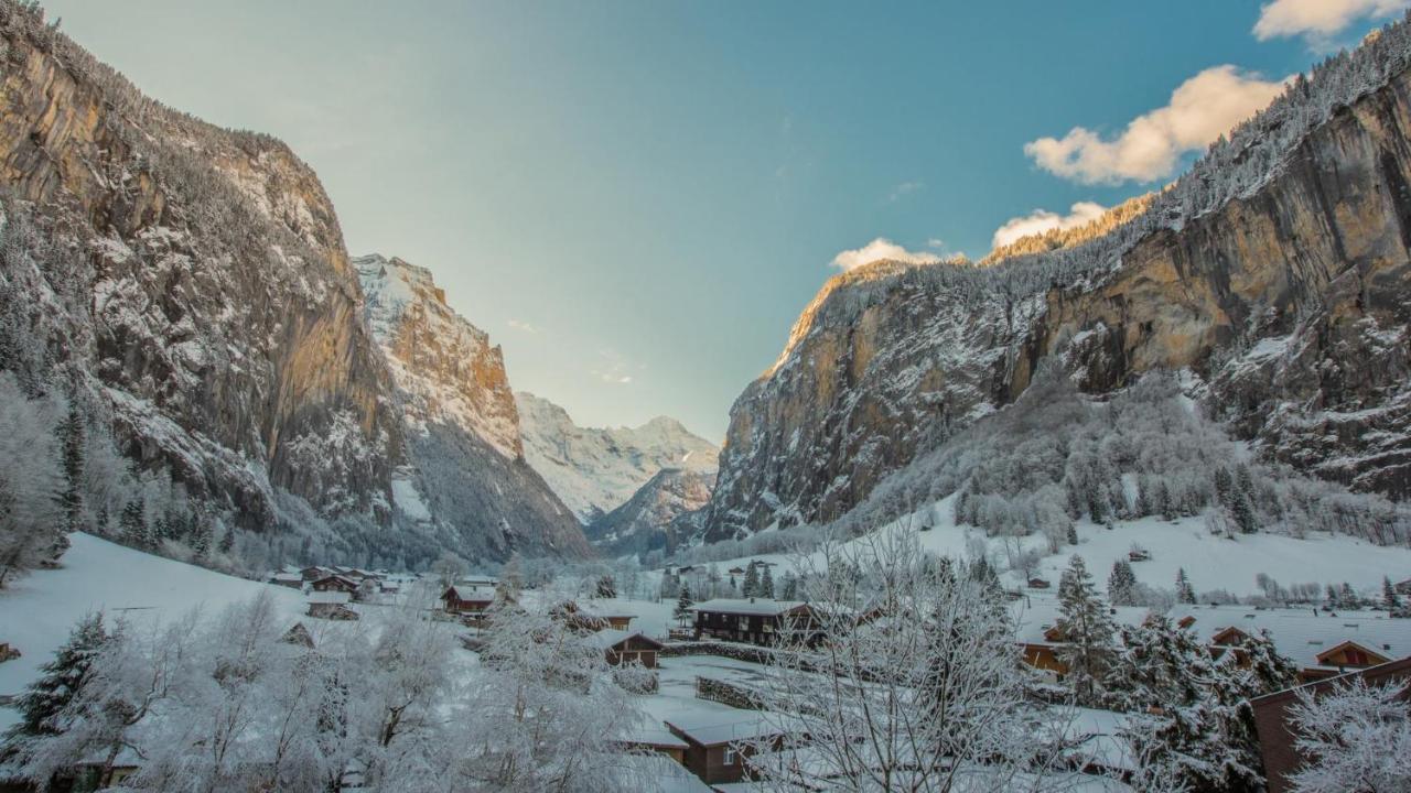 Ferienwohnung Talhaus Lauterbrunnen Exterior photo